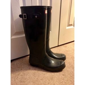 Tall Glossy Hunter Boot